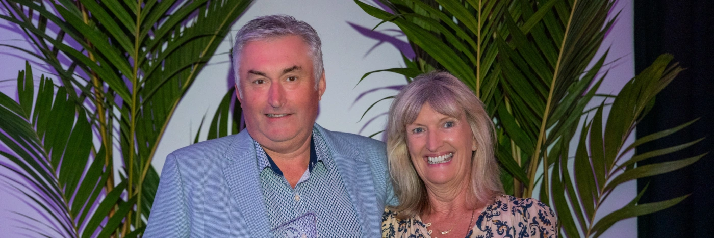 Mike Mehigan and Carole Fudge