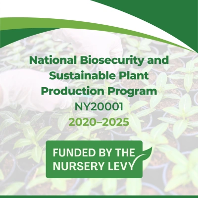 PS NY20001 National Biosecurity and Sustainable Plant Production